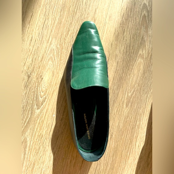 DRIES VAN NOTEN Colourblock Leather Loafers Size 6 - Picture 5 of 7